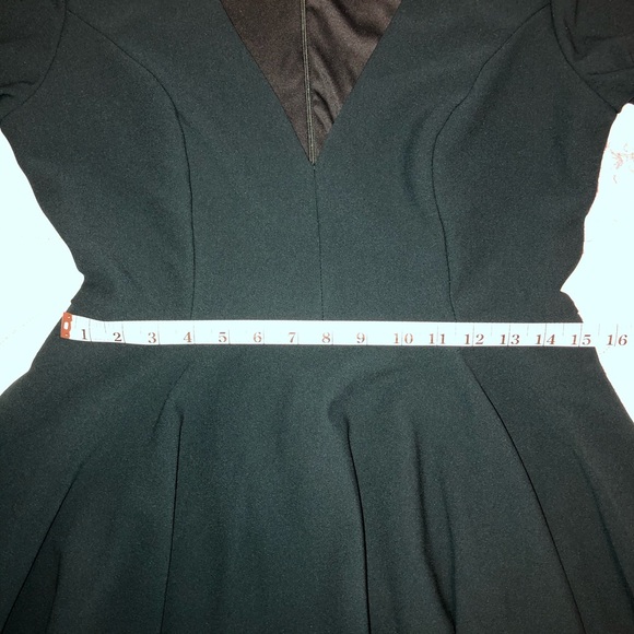 BHLDN Valdis Dress in Dark Emerald, w/ pockets - Picture 8 of 9